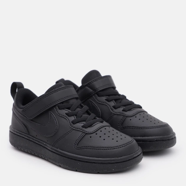Sneakersy chłopięce Nike Court Borough Low Recraft DV5457-002 27.5 (10.5C) Czarne (196968173785) - obraz 2
