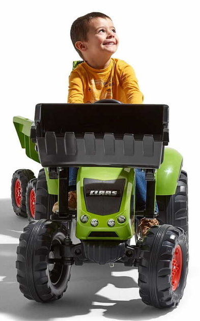 Traktor na pedały dla dzieci z przyczepą FalkClaas Axos (3016201010233) - obraz 6