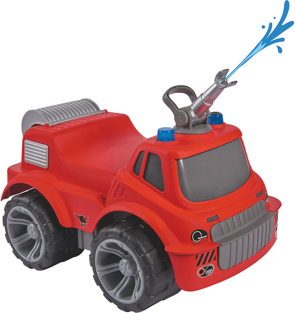 Jeździk Samochód BIG Fire Red z efektem wody (4004943558150) - obraz 3