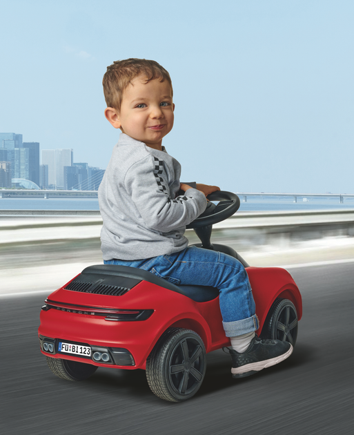 Jeździk BIG Porsche 911 Red (4004943563536) - obraz 7