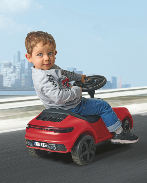 Jeździk BIG Porsche 911 Red (4004943563536) - obraz 8