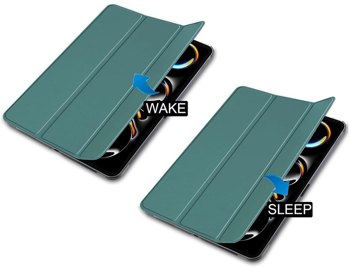 Чехол для планшета BeCover Smart Case для Apple iPad Pro 11" M4 2024 Dark Green (BC_711623) - изображение 5