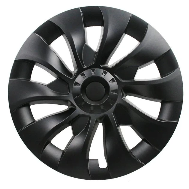 Ковпаки для Tesla Model 3 18 радіус чорні матові 4шт – фото