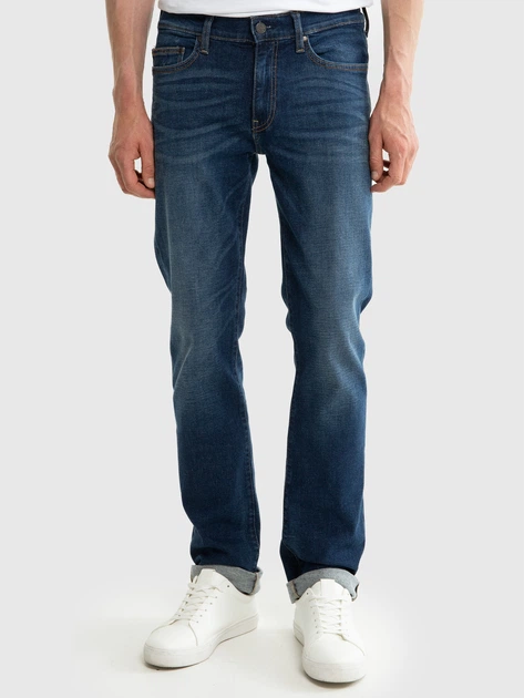 Джинсы Slim Fit мужские Big Star 110263 510 W31L32 Темно-синие (5901437630837) - Фото 1 Джинсы Slim Fit мужские Big Star 110263 510 W31L32 Темно-синие (5901437630837) - изображение 1