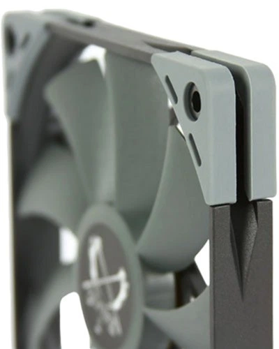 Вентилятор Scythe Kaze Flex 120 Slim 1200 Grey (4571225057422) - зображення 4