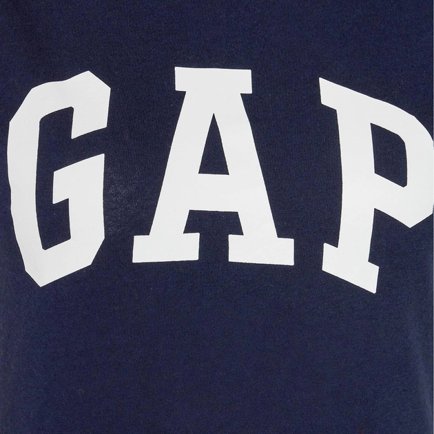 T-shirt damski basic GAP 268820-00 L Granatowy (1200022714605) - obraz 4