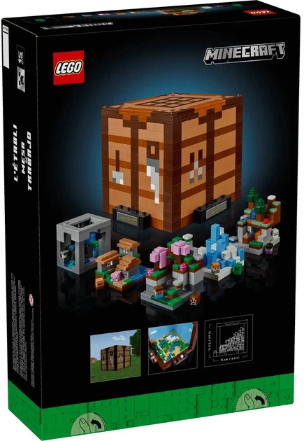 Конструктор LEGO Minecraft Верстак 1195 элементов (21265 Конструктор LEGO Minecraft Верстак 1195 элементов (21265