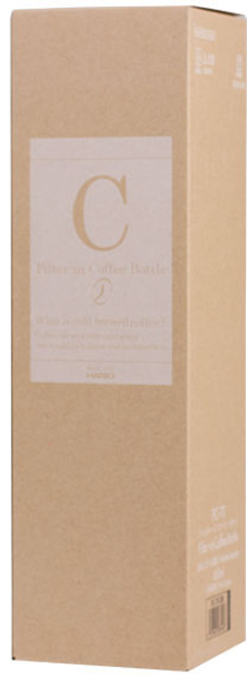 Butelka Hario z filtrem do zimnego naparu kremowa 750 ml (4977642033436) - obraz 4