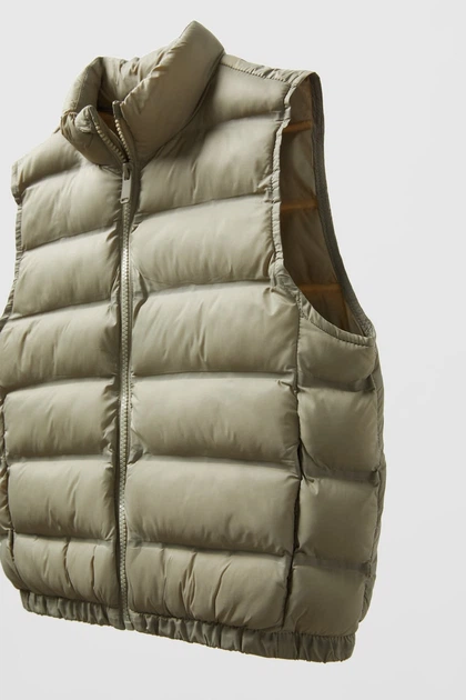 Жилетка дута Zara хлопчику 152 Хакі - Фото 3 Жилетка дута Zara хлопчику 152 Хакі - изображение 3