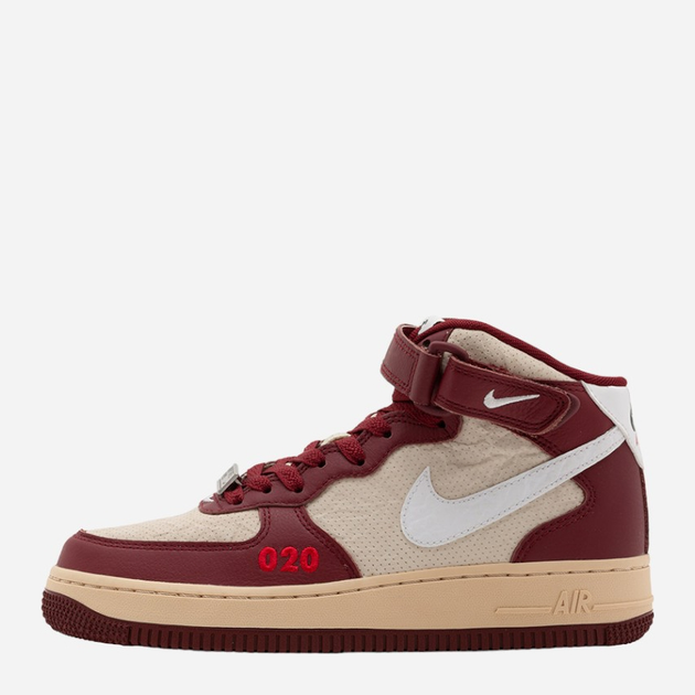 Чоловічі снікери Nike Air Force 1 Mid DO7045-600 42.5 Червоні (195244731923) - зображення 1