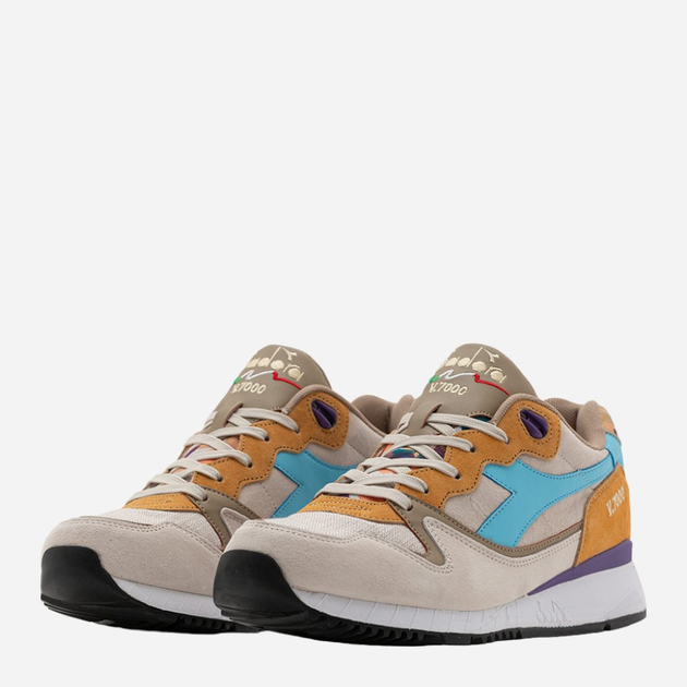 Buty sportowe męskie do kostki Diadora V7000 Camo 178553-C9766 45 Beżowy/Niebieski (8032521888029) - obraz 2