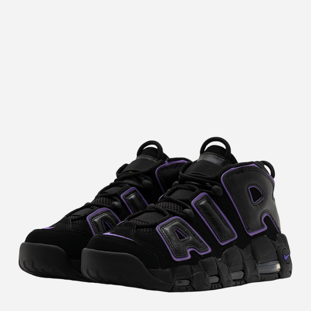 Buty do koszykówki męskie za kostkę Nike Air More Uptempo 96 DV1879-001 49.5 Czarne (196149458502) - obraz 2