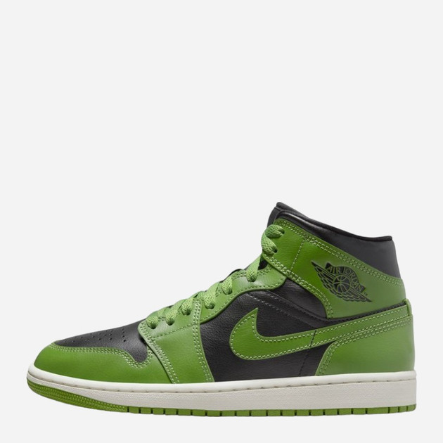 Чоловічі кросівки для баскетболу Nike Jordan Brand Air Jordan 1 Mid Wmns BQ6472-031 42.5 Зелені (196152182814) - зображення 1