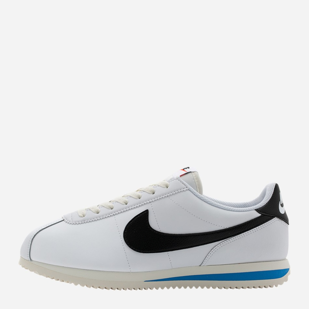 Sneakersy męskie skórzane Nike Cortez DM4044-100 45 Białe (196153305892) - obraz 1