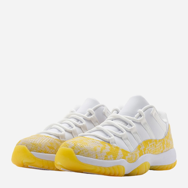 Жіночі кросівки для баскетболу Nike Jordan Brand Air Jordan 11 Wmns AH7860-107 37.5 Білий/Жовтий (196604359054) - зображення 2