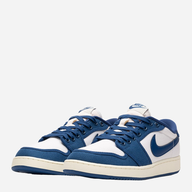 Tenisówki męskie materiałowe Nike Jordan Brand Air Jordan 1 KO Low DX4981-103 47.5 Białe (196605482935) - obraz 2