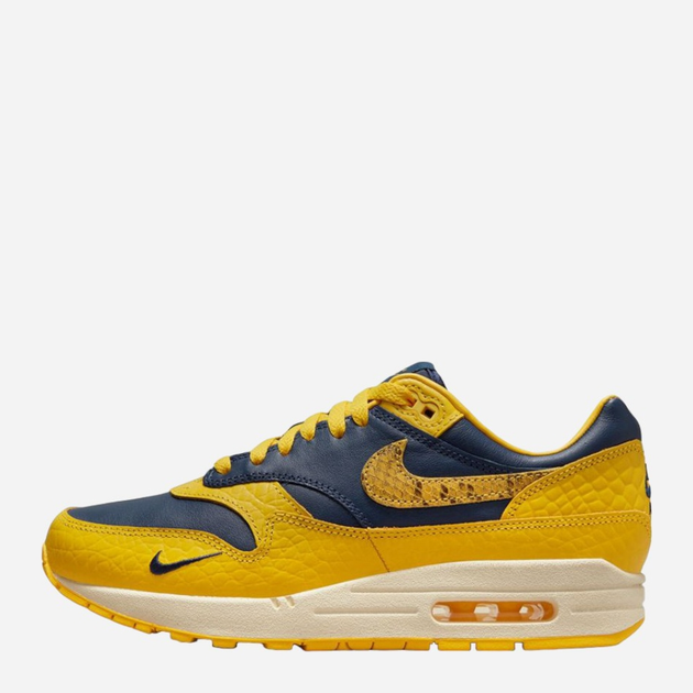 Buty sportowe damskie do kostki Nike Air Max 1 Wmns FJ5479-410 41 Granatowy/Żółty (196605815870) - obraz 1