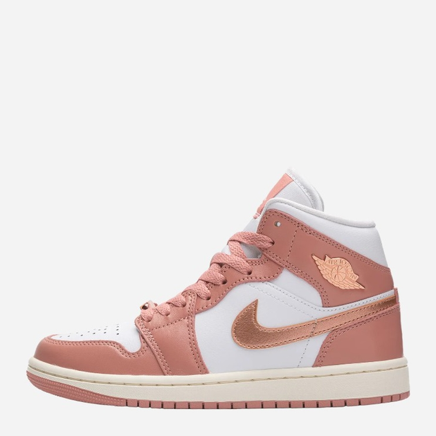 Buty do koszykówki damskie Nike Jordan Brand Air Jordan 1 Mid SE Wmns FB9892-670 38 Różowe (196969071684) - obraz 1