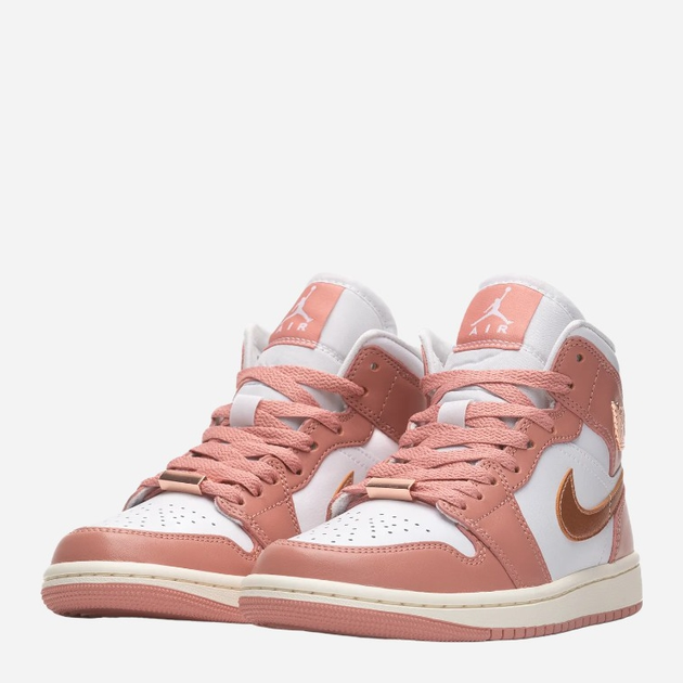 Buty do koszykówki damskie Nike Jordan Brand Air Jordan 1 Mid SE Wmns FB9892-670 38 Różowe (196969071684) - obraz 2