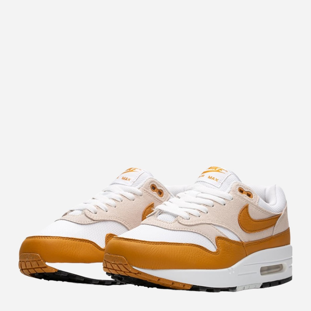 Buty sportowe męskie do kostki Nike Air Max 1 DZ4549-110 44 Beżowy/Pomarańczowy (196607818978) - obraz 2