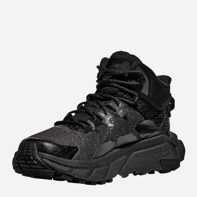 Чоловічі кросівки для бігу HOKA ONE ONE Trail Code Gore-Tex 1123165-BRVN 44 Чорні (195719210250) - зображення 5