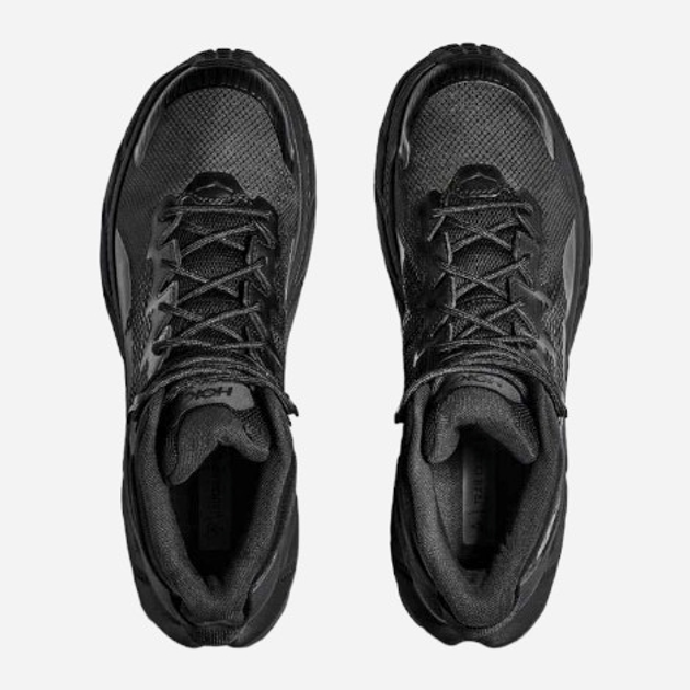 Чоловічі кросівки для бігу HOKA ONE ONE Trail Code Gore-Tex 1123165-BRVN 44 Чорні (195719210250) - зображення 6