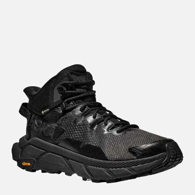 Buty do biegania męskie z amortyzacją HOKA ONE ONE Trail Code Gore-Tex 1123165-BRVN 45.5 Czarne (195719210274) - obraz 2