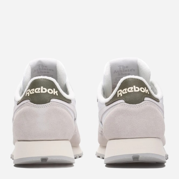 Чоловічі кросівки Reebok Classic Leather 100033433 41 Білі (4066755169641) - зображення 3