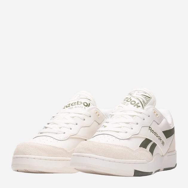 Tenisówki męskie skórzane Reebok BB 4000 II 100033846 44.5 Białe (4066755218813) - obraz 2