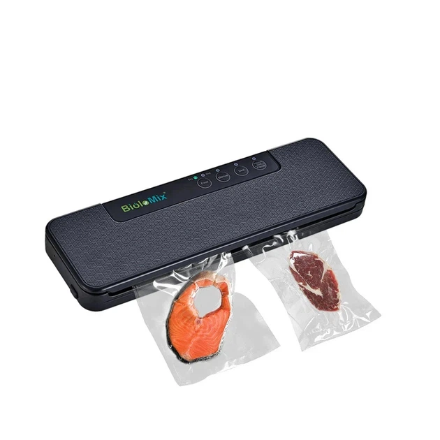 Вакууматор BioloMix W230 с функцией внешнего вакуумирования для пакетов и контейнеров (Черный) - изображение 2