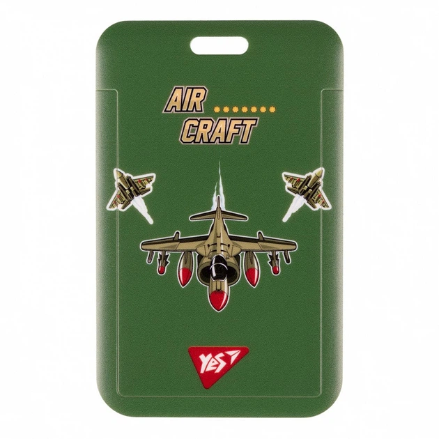 Бейдж вертикальний Yes Military 70x110 мм слайдер (940318) - изображение 2