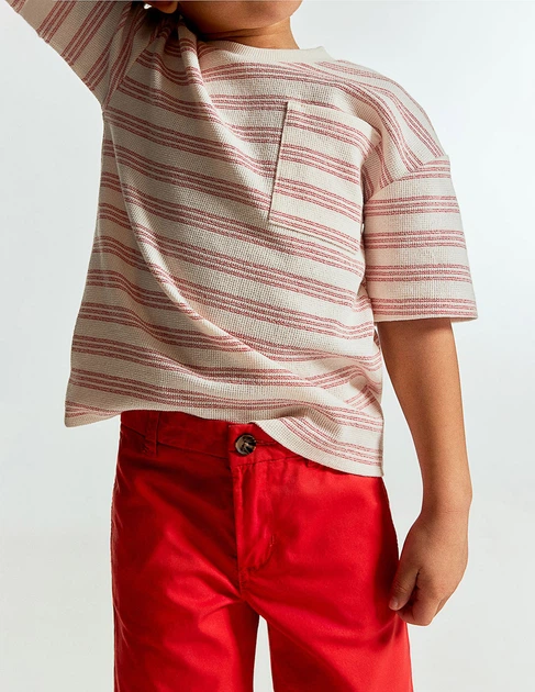Шорти H&M ДМ008951 (11227067) колір червоний 134 - изображение 4