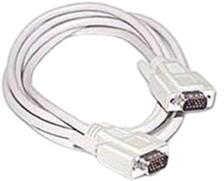 Kabel Logo KM02012N0L Video VGA D-Sub - VGA D-Sub M/M 2 m Szary (8590274462229) - obraz 2