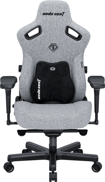 Крісло ігрове Anda Seat Kaiser 3 Pro Size XL Grey Fabric (AD12YDC-XL-01-G-PV/F-G02) - зображення 2