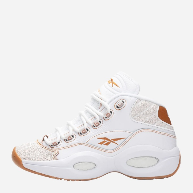 Sneakersy męskie za kostkę Reebok Question Mid 100033893 45 Białe (4066756990633) - obraz 1