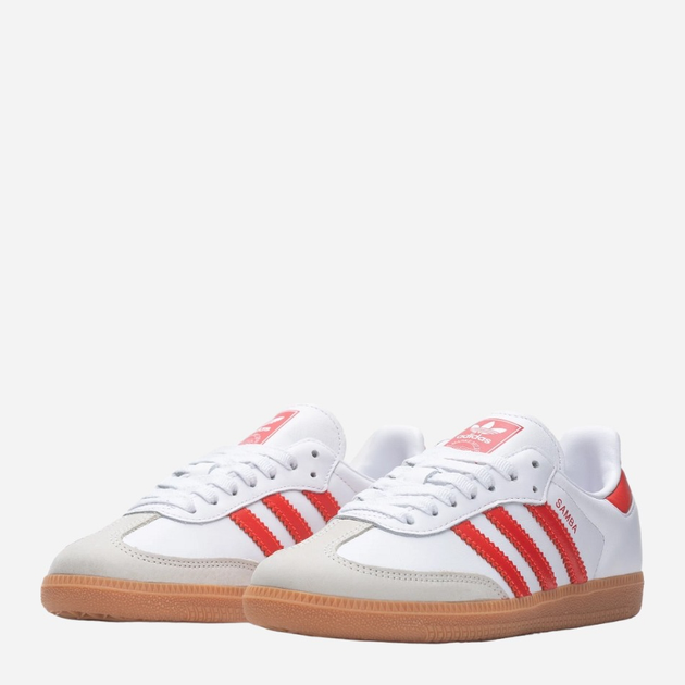 Жіночі кеди низькі adidas Originals Samba OG IG5932 (7UK) 40.5 Білі (4066762355662) - зображення 3