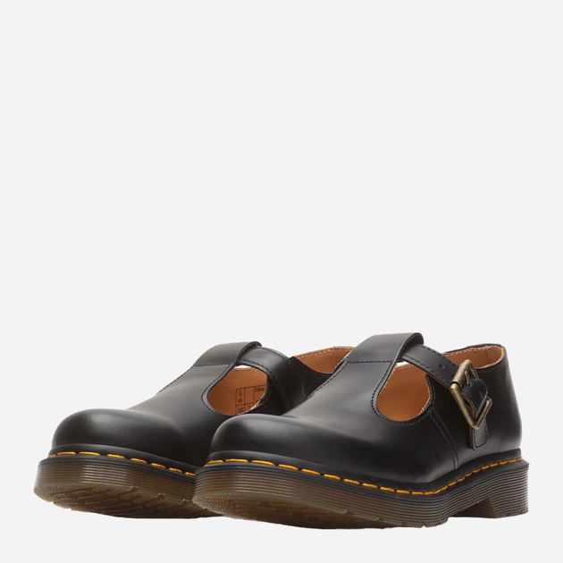 Жіночі туфлі Мері Джейн зі шкіри Dr. Martens Polley Smooth Leather W DM14852001 40 Чорні (883985498280) - зображення 2