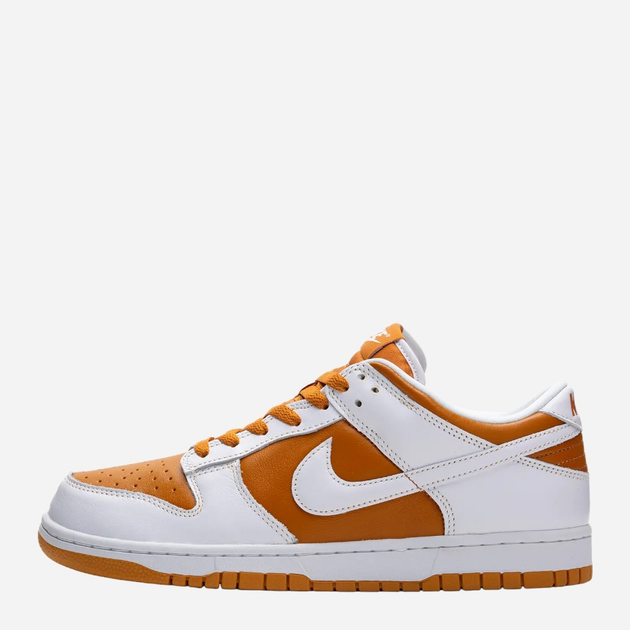 Чоловічі кеди низькі Nike Dunk Low FQ6965-700 44.5 Білий/Помаранчевий (196975551934) - зображення 1