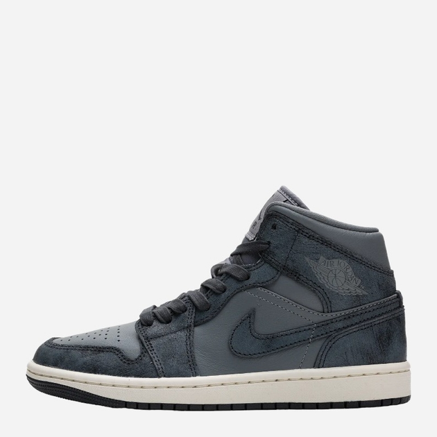 Жіночі кросівки для баскетболу Nike Jordan Brand Air Jordan 1 Mid SE Wmns FJ3448-001 41 Сірий/Синій (196975675890) - зображення 1