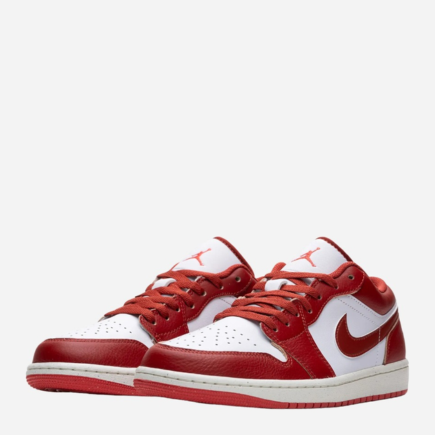 Buty do koszykówki męskie Nike Jordan Brand Air Jordan 1 Low SE FJ3459-160 46 Czerwony/Biały (196975599660) - obraz 2