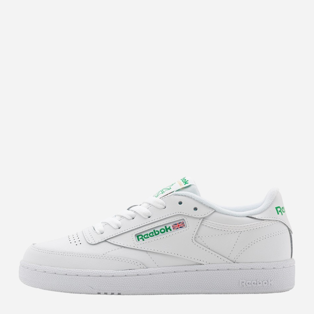 Чоловічі кеди низькі Reebok Club C White Green AR0456 44.5 Білі (4056561016642) - зображення 2