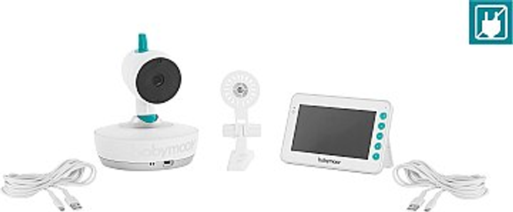 Видеоняня Babymoov Babymonitor YOO-MOOV белая - изображение 4