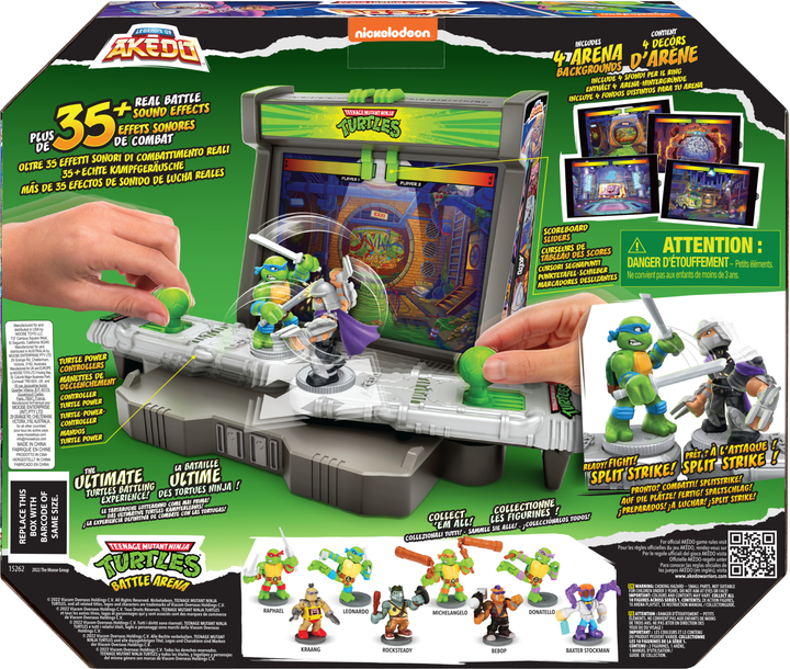 Ігровий набір Akedo TMNT Батл арена (0630996152621) - зображення 4