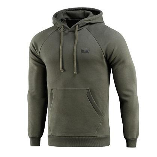 Кофта M-Tac Hoodie Cotton Raglan Hard Army Olive Размер L - изображение 1