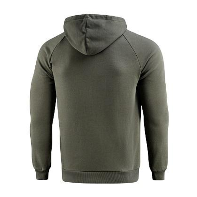 Кофта M-Tac Hoodie Cotton Raglan Hard Army Olive Размер L - изображение 2