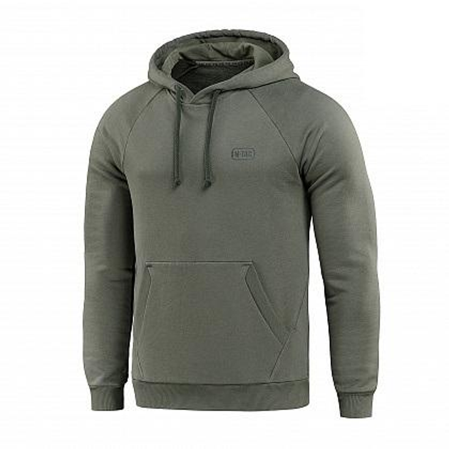 Реглан M-Tac Hoodie Cotton Raglan Army Olive Розмір S/R - зображення 1