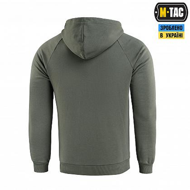 Реглан M-Tac Hoodie Cotton Raglan Army Olive Размер M/R - изображение 2