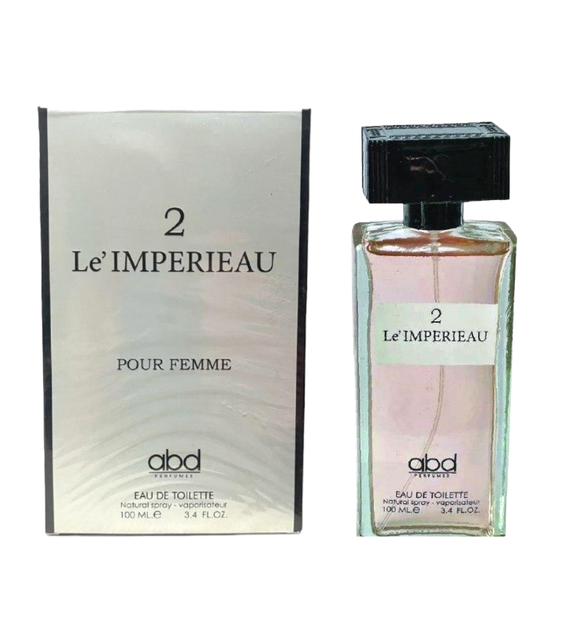 Вода жіноча туалетна ABD WOMAN 2. Le IMPERIEAU EDT 100 ml. - Фото 1 Вода жіноча туалетна ABD WOMAN 2. Le IMPERIEAU EDT 100 ml. - зображення 1