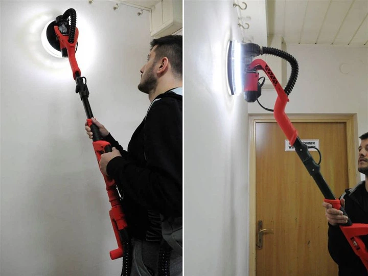 Szlifierka żyrafa elektryczna do tynków Bass Polska 5463 225 mm (5902067614174) - obraz 4