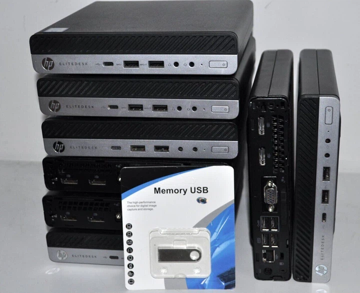 Неттоп HP EliteDesk 800 G3 Desktop Mini USFF / Intel Core i5-6500T